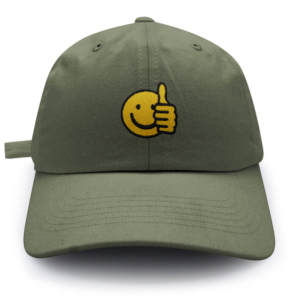 Like Thumbs Up Emoji Dad Hat Embroidered Baseball Cap Funny