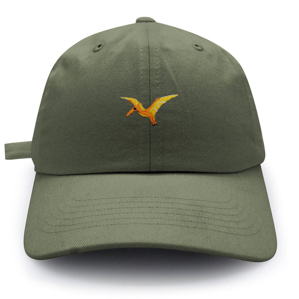 Pterodactyl Dad Hat Embroidered Baseball Cap Dinosaur