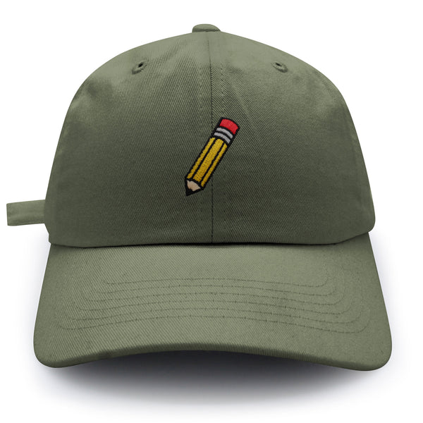 Pencil Dad Hat Embroidered Baseball Cap Study