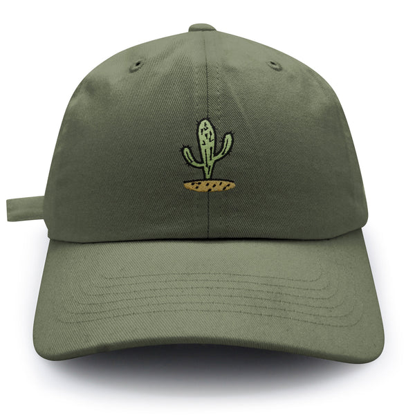 Cactus Dad Hat Embroidered Baseball Cap Plant