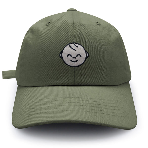 Baby Dad Hat Embroidered Baseball Cap Cute Baby Face