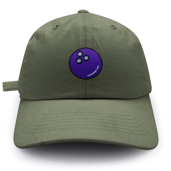 Bowling Ball Dad Hat Embroidered Baseball Cap Cosmic