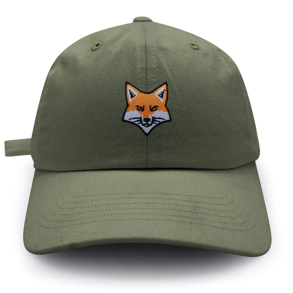 Fox Face Dad Hat Embroidered Baseball Cap Foxy