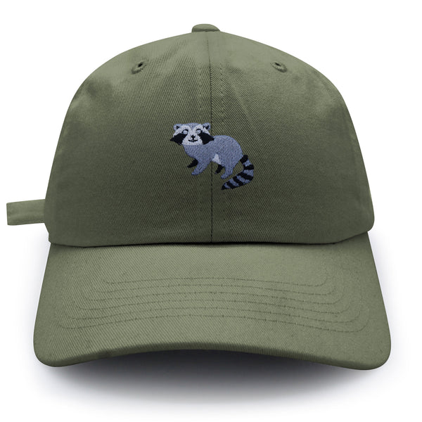 Racoon Dad Hat Embroidered Baseball Cap