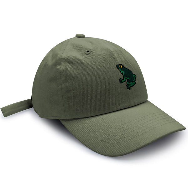 Frog Dad Hat Embroidered Baseball Cap Pond