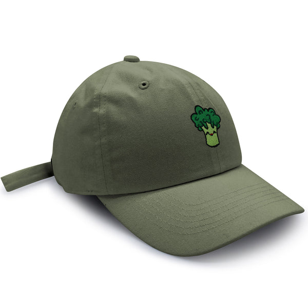 Broccoli Dad Hat Embroidered Baseball Cap Vegan Vegetable