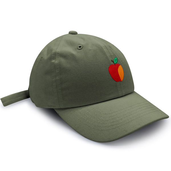 Apple Dad Hat Embroidered Baseball Cap Fruit