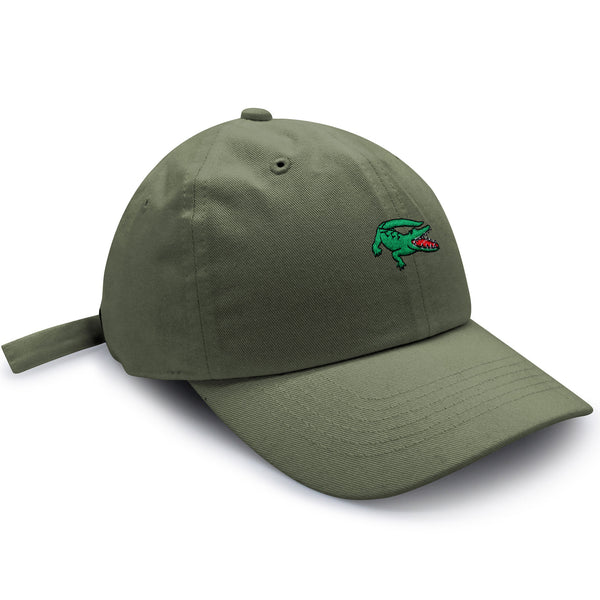 Crocodile Dad Hat Embroidered Baseball Cap Alligator Jungle