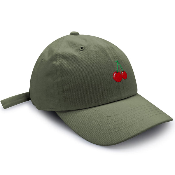 Cherry Dad Hat Embroidered Baseball Cap Fruit Foodie