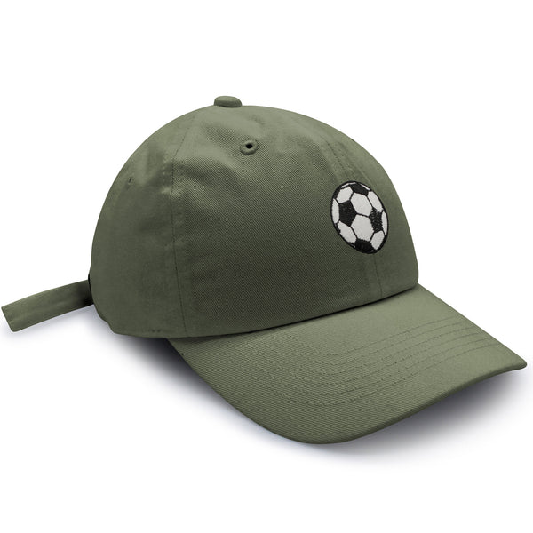 Soccer Ball Dad Hat Embroidered Baseball Cap World Cup Football