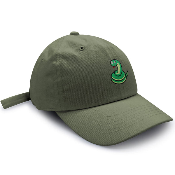 Snake Dad Hat Embroidered Baseball Cap Scary