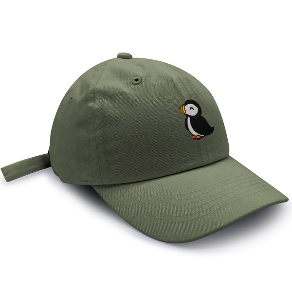 Puffin Dad Hat Embroidered Baseball Cap Cute Bird