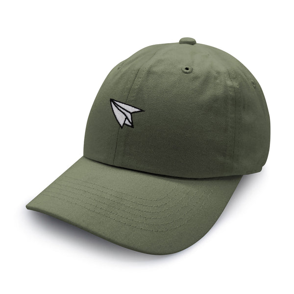 Paper Airplane Dad Hat Embroidered Baseball Cap Plane Sky