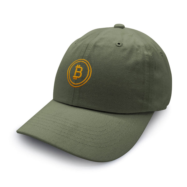 Bitcoin Dad Hat Embroidered Baseball Cap Cryptocurrency