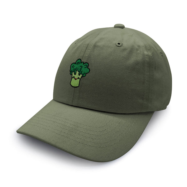 Broccoli Dad Hat Embroidered Baseball Cap Vegan Vegetable