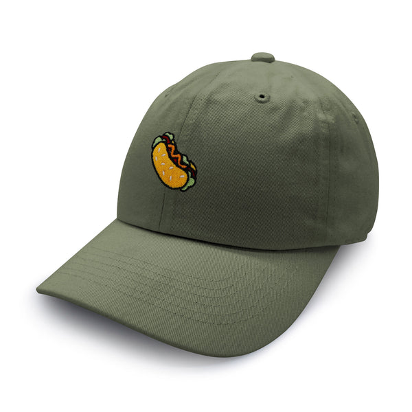 Hot Dog Dad Hat Embroidered Baseball Cap Fast Food