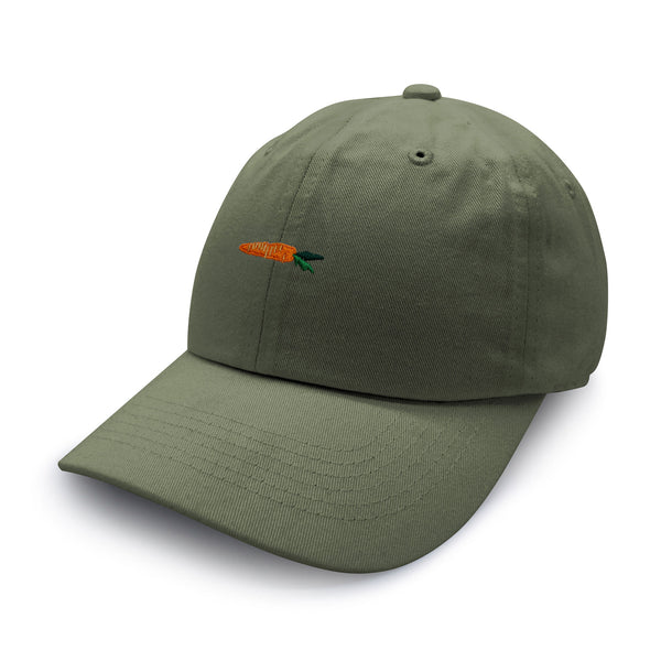 Carrot Dad Hat Embroidered Baseball Cap Vegan Vegetable Farm