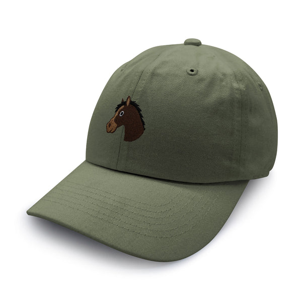 Horse Head Dad Hat Embroidered Baseball Cap Cowboy Zoo