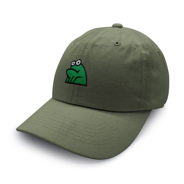 Frog Dad Hat Embroidered Baseball Cap Funny