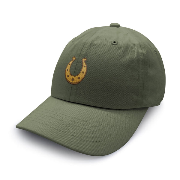 Horseshoe Dad Hat Embroidered Baseball Cap Horse Cowboy