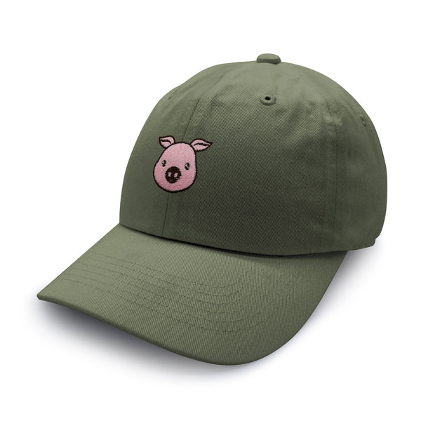 Pig Dad Hat Embroidered Baseball Cap Pork Bacon