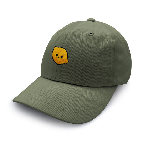 Lemon Dad Hat Embroidered Baseball Cap Citrus Lime