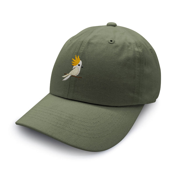 Cockatoo Dad Hat Embroidered Baseball Cap Parrot Bird