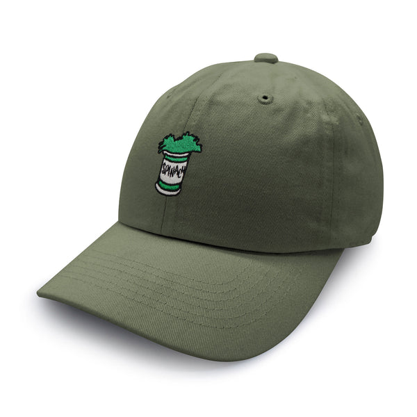 Spinach Leaf  Dad Hat Embroidered Baseball Cap Captain