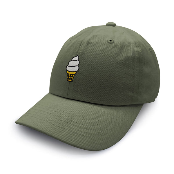 Ice cream Cone Dad Hat Embroidered Baseball Cap Cute