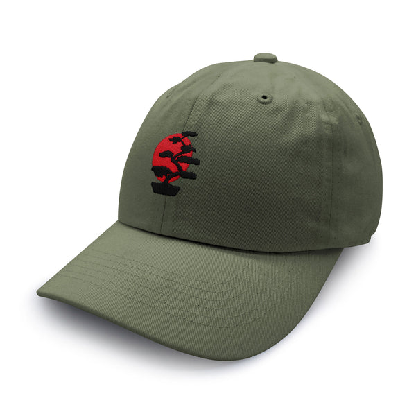 Bonsai Tree Dad Hat Embroidered Baseball Cap Japanese