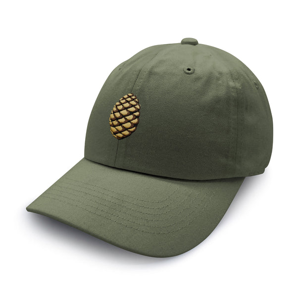 Pinecone Dad Hat Embroidered Baseball Cap Pine Tree