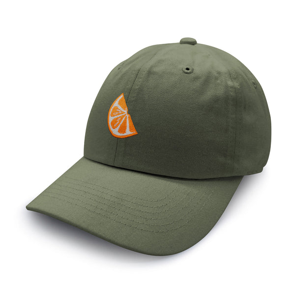 Orange Slice Dad Hat Embroidered Baseball Cap Fruit