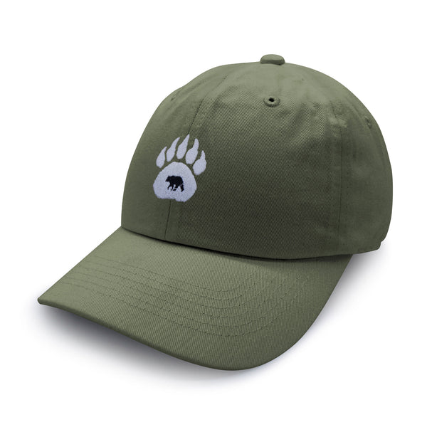 Cali Bear Dad Hat Embroidered Baseball Cap Logo