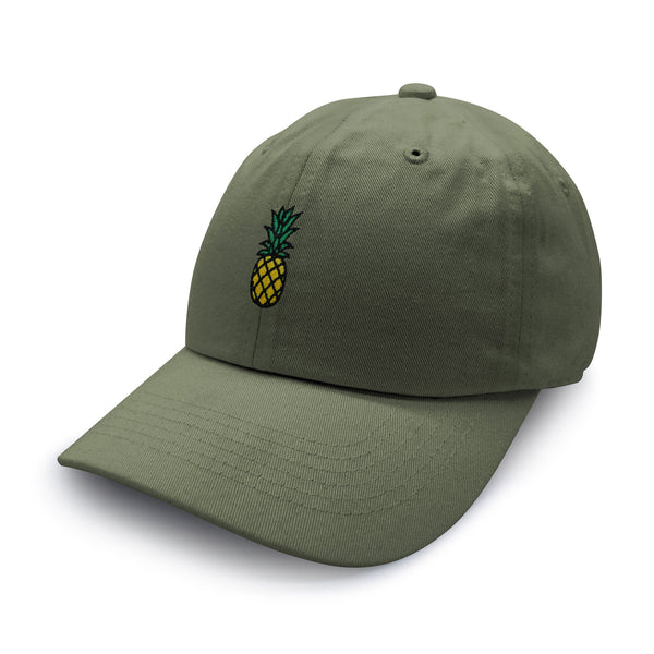 Cartoon Pineapple Dad Hat Embroidered Baseball Cap