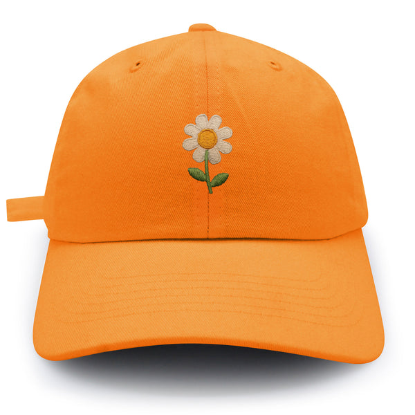 Chamomile Flower Dad Hat Embroidered Baseball Cap Floral