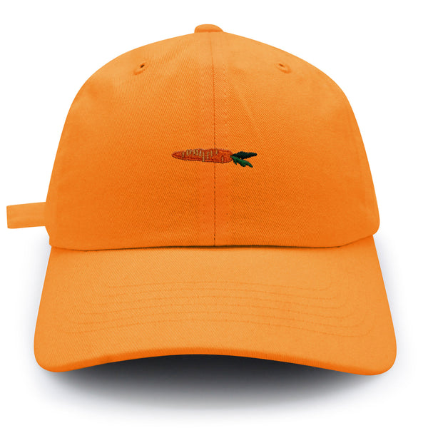 Carrot Dad Hat Embroidered Baseball Cap Vegan Vegetable Farm