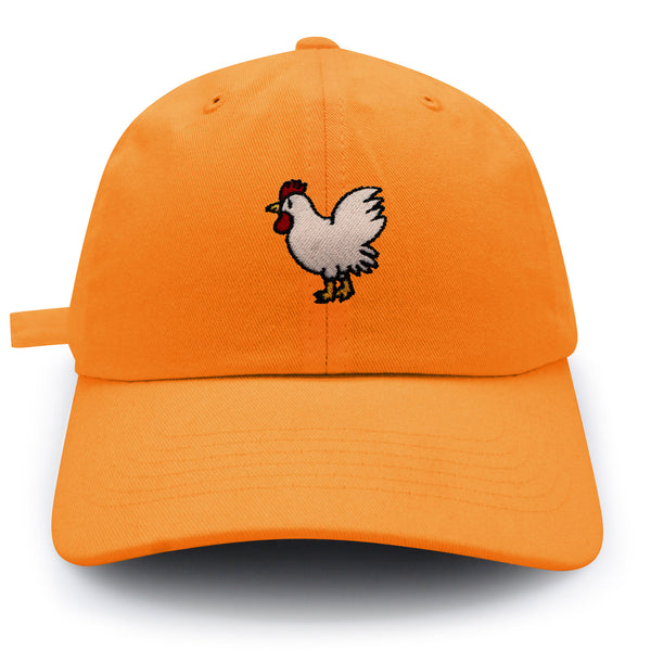 Chicken Dad Hat Embroidered Baseball Cap Chick Fried