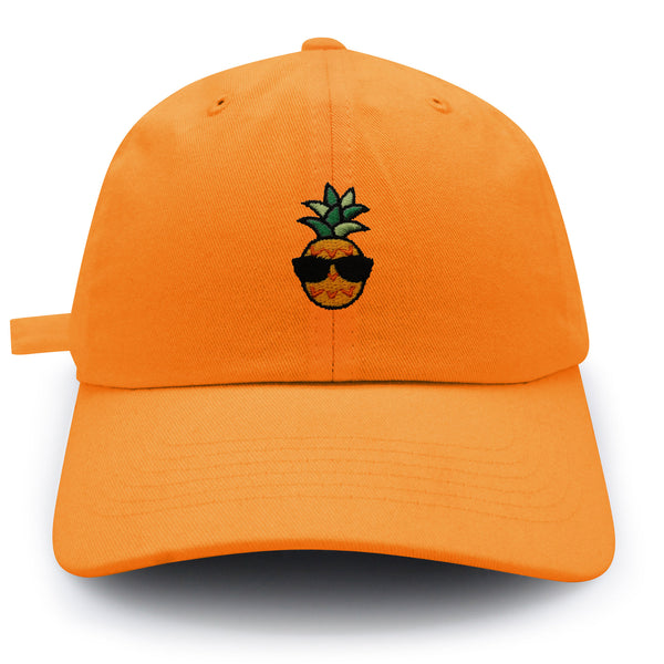 Pineapple Man Dad Hat Embroidered Baseball Cap Sunglasses