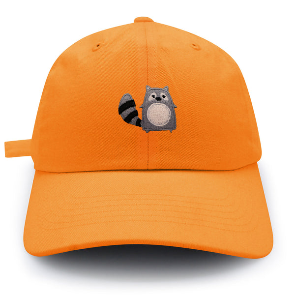 Racoon Dad Hat Embroidered Baseball Cap Cute Zoo