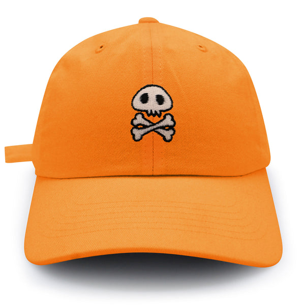 Skull Dad Hat Embroidered Baseball Cap Cute Skull