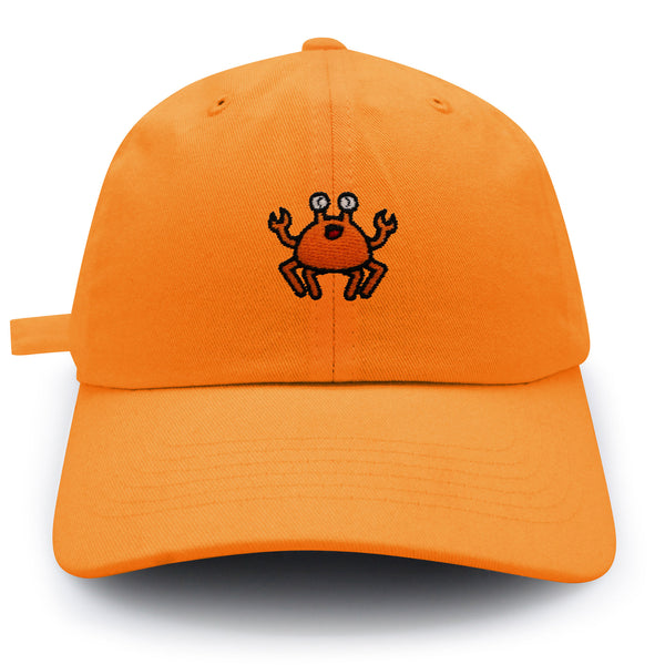 Funny Crab Dad Hat Embroidered Baseball Cap Ocean Fish Fishing