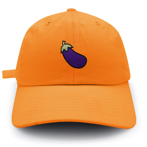 Eggplant Dad Hat Embroidered Baseball Cap Foodie Vegetable