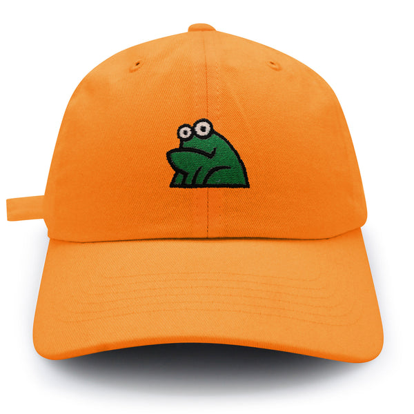 Frog Dad Hat Embroidered Baseball Cap Funny