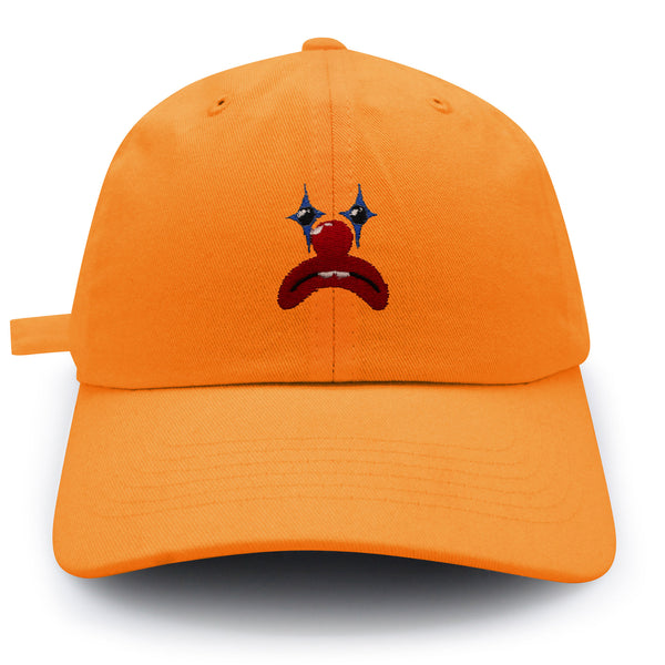 Clown Face Dad Hat Embroidered Baseball Cap Circus Sad