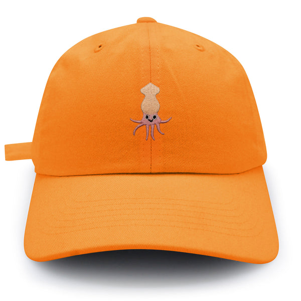 Squid Dad Hat Embroidered Baseball Cap Game Ocean