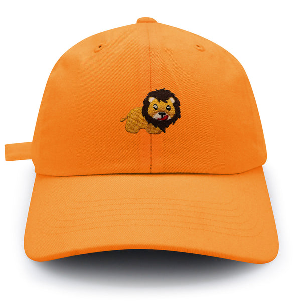 Lion Dad Hat Embroidered Baseball Cap Zoo King