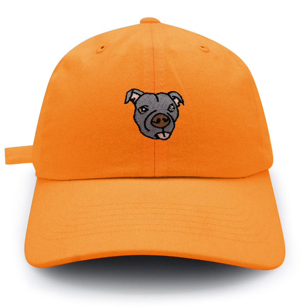 Pitbull Dad Hat Embroidered Baseball Cap Dog Puppy