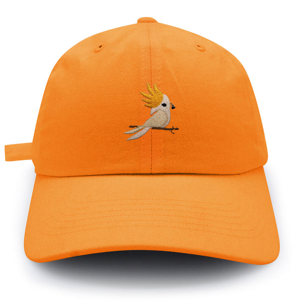 Cockatoo Dad Hat Embroidered Baseball Cap Parrot Bird