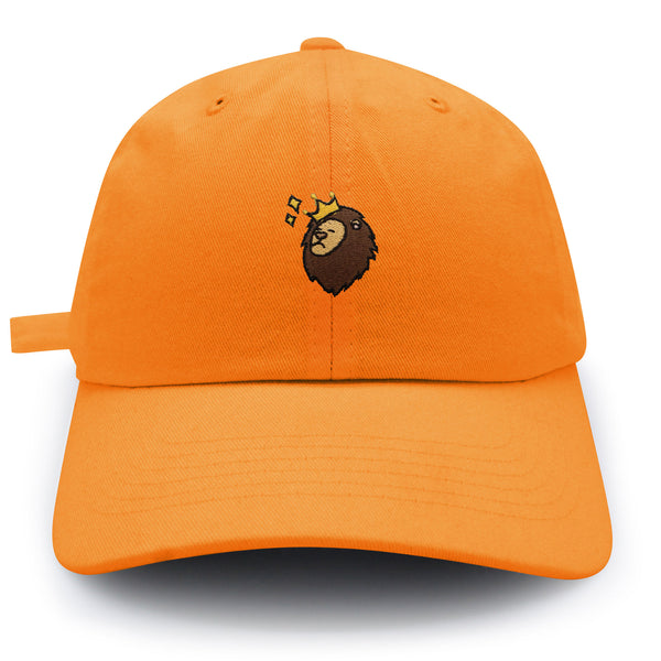 Lion Dad Hat Embroidered Baseball Cap Zoo King