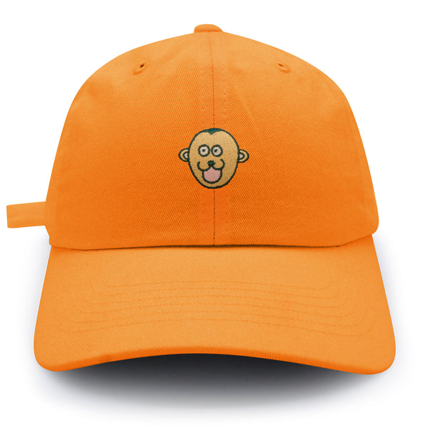 Monkey Face Dad Hat Embroidered Baseball Cap Zoo Animal